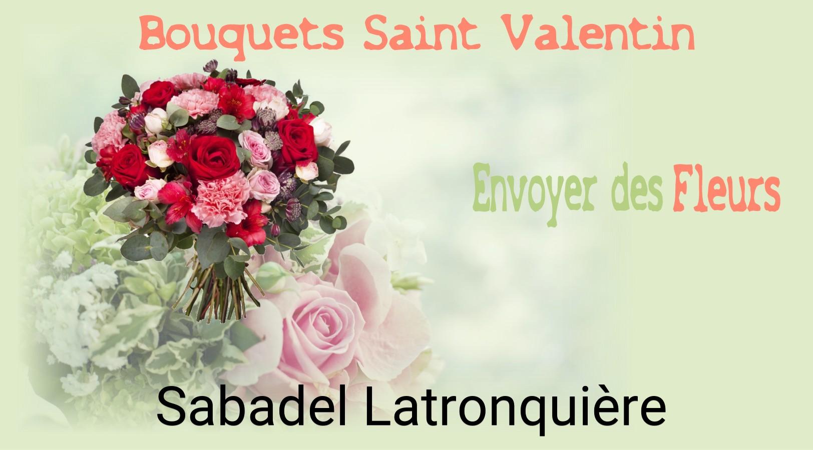 Roses de Saint-Valentin livrées à Sabadel-Latronquière